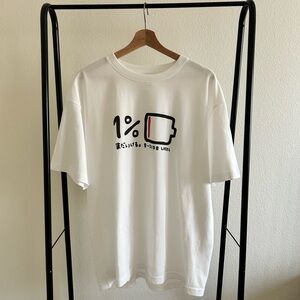B-Side Label Japan “1% Battery” Graphic Tee
